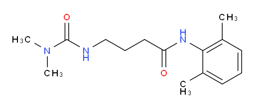 N-(2,6-dimethylphenyl)-4-(3,3-dimethylureido)butanamide