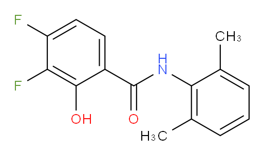 N-(2,6-dimethylphenyl)-3,4-difluoro-2-hydroxybenzamide