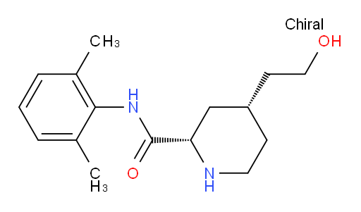 (2S,4R)-N-(2,6-dimethylphenyl)-4-(2-hydroxyethyl)piperidine-2-carboxamide