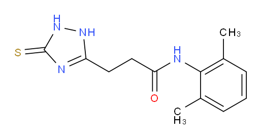N-(2,6-dimethylphenyl)-3-(5-thioxo-2,5-dihydro-1H-1,2,4-triazol-3-yl)propanamide