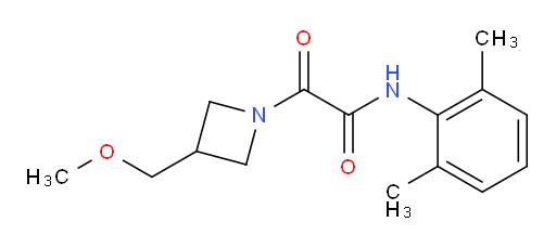 N-(2,6-dimethylphenyl)-2-(3-(methoxymethyl)azetidin-1-yl)-2-oxoacetamide