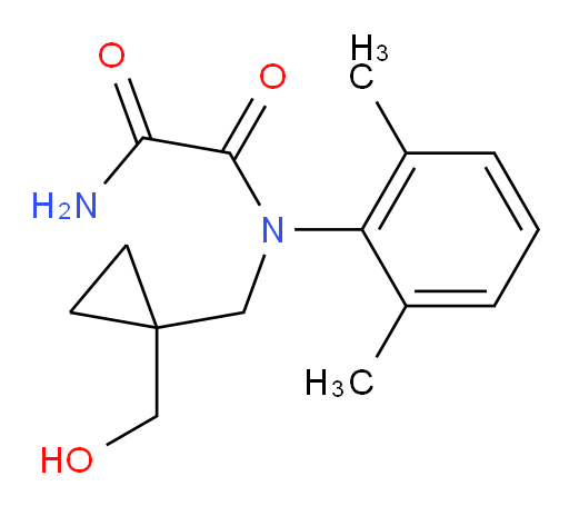 N1-(2,6-dimethylphenyl)-N1-((1-(hydroxymethyl)cyclopropyl)methyl)oxalamide