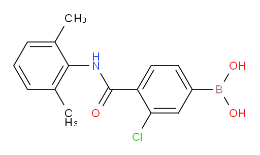 (3-chloro-4-((2,6-dimethylphenyl)carbamoyl)phenyl)boronic acid