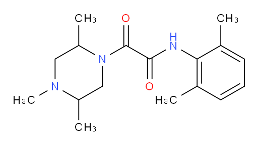 N-(2,6-dimethylphenyl)-2-oxo-2-(2,4,5-trimethylpiperazin-1-yl)acetamide