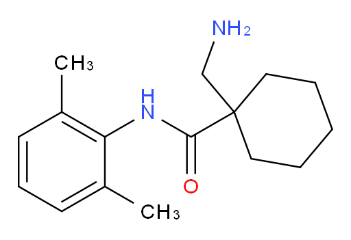 1-(aminomethyl)-N-(2,6-dimethylphenyl)cyclohexanecarboxamide