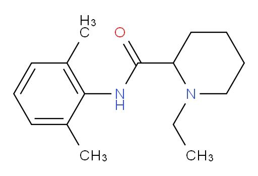 N-(2,6-dimethylphenyl)-1-ethylpiperidine-2-carboxamide