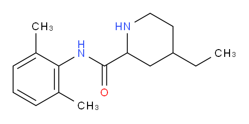 N-(2,6-dimethylphenyl)-4-ethylpiperidine-2-carboxamide