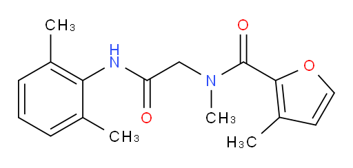 N-(2-((2,6-dimethylphenyl)amino)-2-oxoethyl)-N,3-dimethylfuran-2-carboxamide
