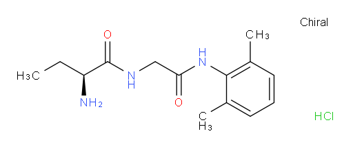 (S)-2-amino-N-(2-((2,6-dimethylphenyl)amino)-2-oxoethyl)butanamide hydrochloride