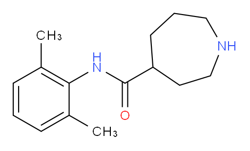 N-(2,6-dimethylphenyl)azepane-4-carboxamide