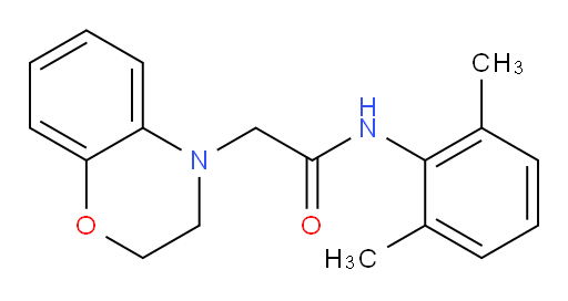 2-(2H-benzo[b][1,4]oxazin-4(3H)-yl)-N-(2,6-dimethylphenyl)acetamide