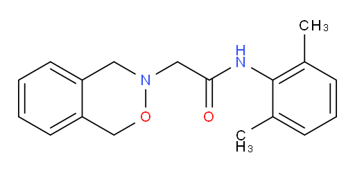 2-(1H-benzo[d][1,2]oxazin-3(4H)-yl)-N-(2,6-dimethylphenyl)acetamide
