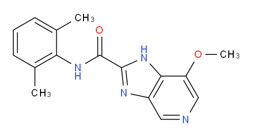 N-(2,6-dimethylphenyl)-7-methoxy-1H-imidazo[4,5-c]pyridine-2-carboxamide
