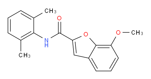 N-(2,6-dimethylphenyl)-7-methoxybenzofuran-2-carboxamide