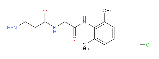 3-amino-N-(2-((2,6-dimethylphenyl)amino)-2-oxoethyl)propanamide hydrochloride