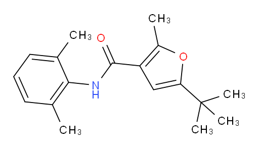 5-(tert-butyl)-N-(2,6-dimethylphenyl)-2-methylfuran-3-carboxamide