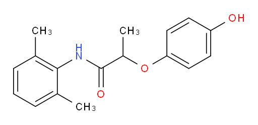 N-(2,6-dimethylphenyl)-2-(4-hydroxyphenoxy)propanamide