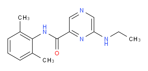 N-(2,6-dimethylphenyl)-6-(ethylamino)pyrazine-2-carboxamide