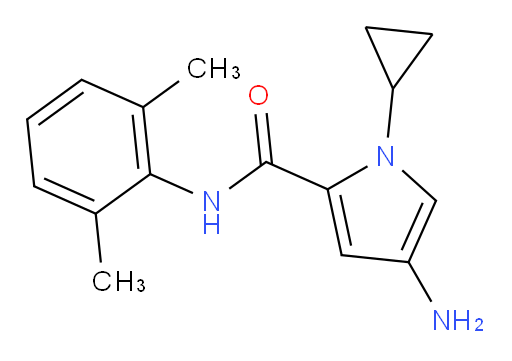 4-amino-1-cyclopropyl-N-(2,6-dimethylphenyl)-1H-pyrrole-2-carboxamide