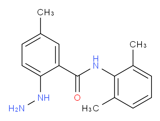 N-(2,6-dimethylphenyl)-2-hydrazinyl-5-methylbenzamide