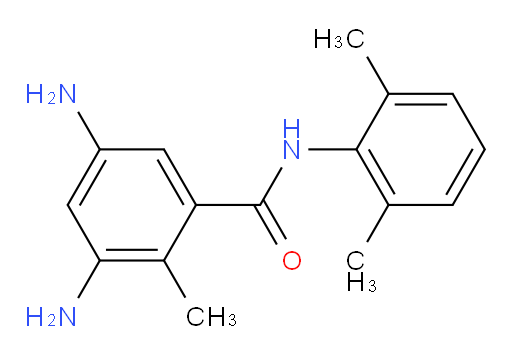 3,5-diamino-N-(2,6-dimethylphenyl)-2-methylbenzamide