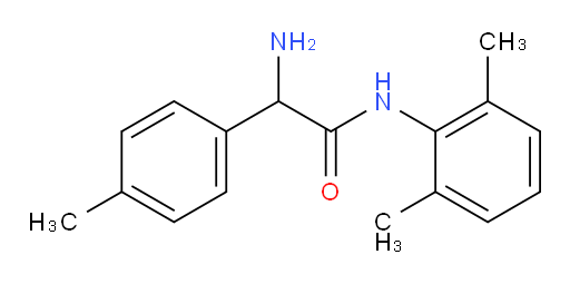 2-amino-N-(2,6-dimethylphenyl)-2-(p-tolyl)acetamide