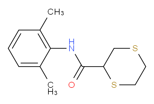 N-(2,6-dimethylphenyl)-1,4-dithiane-2-carboxamide