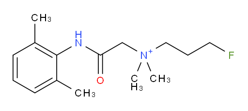 N-(2-((2,6-dimethylphenyl)amino)-2-oxoethyl)-3-fluoro-N,N-dimethylpropan-1-aminium