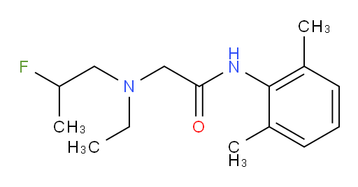 N-(2,6-dimethylphenyl)-2-(ethyl(2-fluoropropyl)amino)acetamide