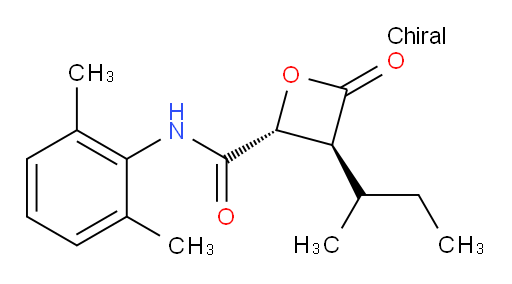 (2R,3S)-3-(sec-butyl)-N-(2,6-dimethylphenyl)-4-oxooxetane-2-carboxamide