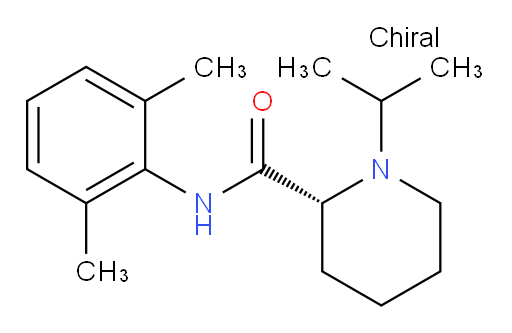 (R)-N-(2,6-dimethylphenyl)-1-isopropylpiperidine-2-carboxamide