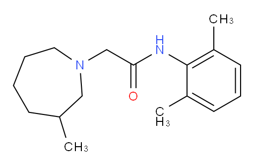 N-(2,6-dimethylphenyl)-2-(3-methylazepan-1-yl)acetamide