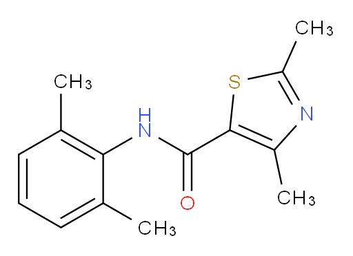 N-(2,6-dimethylphenyl)-2,4-dimethylthiazole-5-carboxamide