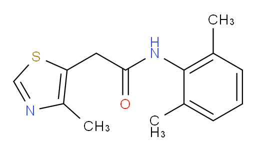 N-(2,6-dimethylphenyl)-2-(4-methylthiazol-5-yl)acetamide