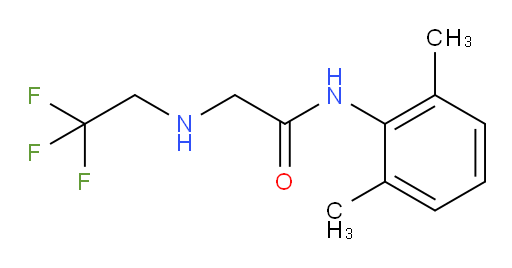 N-(2,6-dimethylphenyl)-2-((2,2,2-trifluoroethyl)amino)acetamide