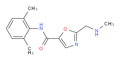 N-(2,6-dimethylphenyl)-2-((methylamino)methyl)oxazole-5-carboxamide