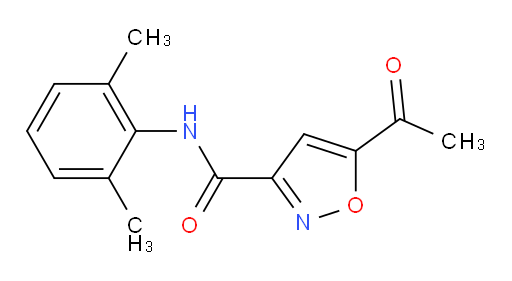 5-acetyl-N-(2,6-dimethylphenyl)isoxazole-3-carboxamide