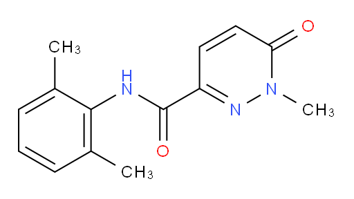 N-(2,6-dimethylphenyl)-1-methyl-6-oxo-1,6-dihydropyridazine-3-carboxamide