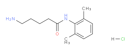 5-amino-N-(2,6-dimethylphenyl)pentanamide hydrochloride