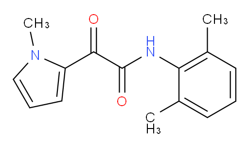 N-(2,6-dimethylphenyl)-2-(1-methyl-1H-pyrrol-2-yl)-2-oxoacetamide