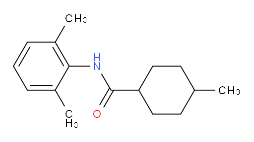N-(2,6-dimethylphenyl)-4-methylcyclohexanecarboxamide