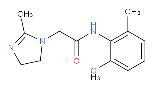N-(2,6-dimethylphenyl)-2-(2-methyl-4,5-dihydro-1H-imidazol-1-yl)acetamide