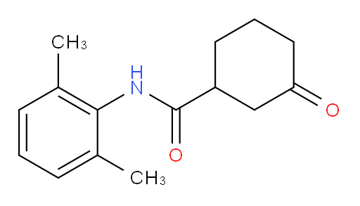 N-(2,6-dimethylphenyl)-3-oxocyclohexanecarboxamide