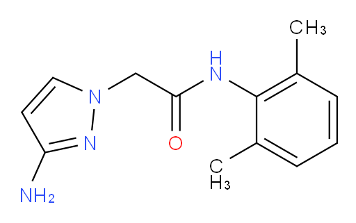 2-(3-amino-1H-pyrazol-1-yl)-N-(2,6-dimethylphenyl)acetamide