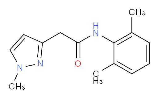 N-(2,6-dimethylphenyl)-2-(1-methyl-1H-pyrazol-3-yl)acetamide