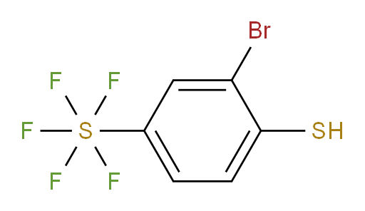 2-bromo-4-(pentafluoromercapto)-benzenethiol