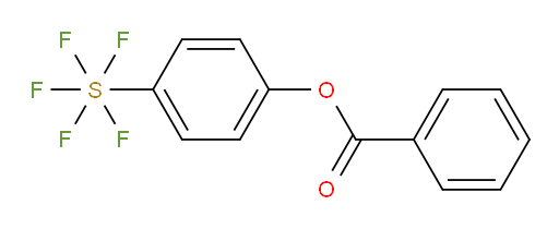 [4-(Benzoyloxy)phenyl]sulfur pentafluoride