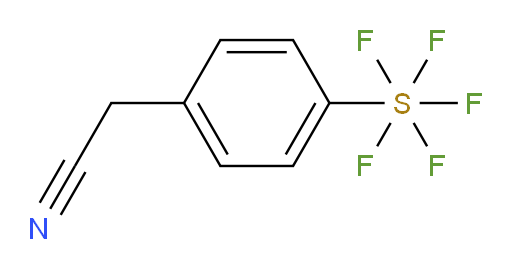 [4-(Cyanomethyl)phenyl]sulfur pentafluoride