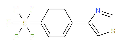 [4-(4-thiazolyl)phenyl]sulfur pentafluoride