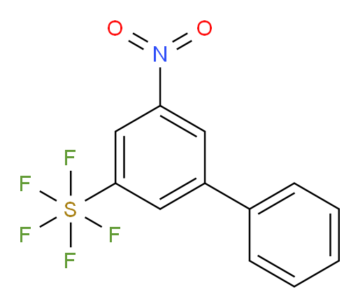 (5-nitro-biphenyl-3-yl)sulfur pentafluoride
